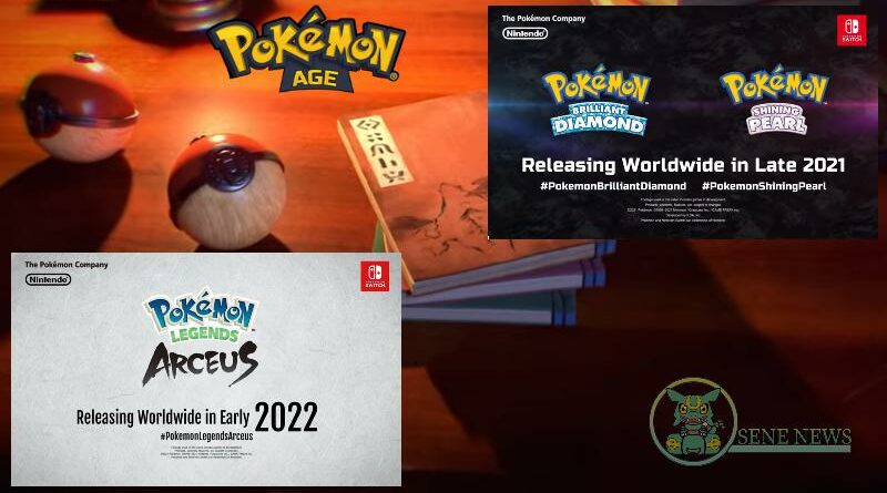 Pokémon Brilliant Diamond, Shining Pearl e Arceus: Novos jogos da